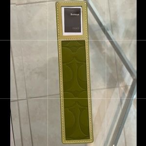 Coach Bookmark